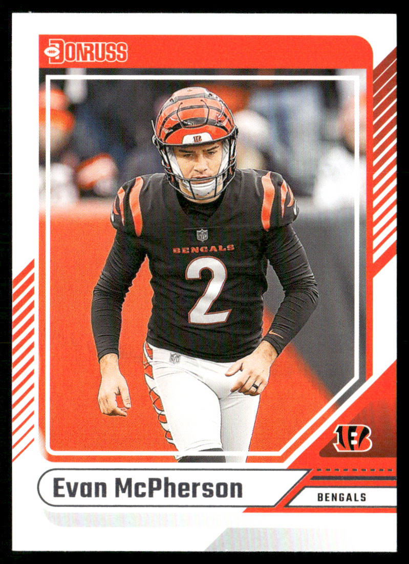 Evan McPherson 2024 Donruss #264 Cincinnati Bengals