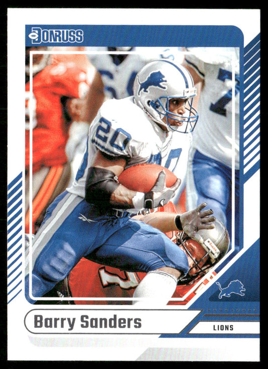 Barry Sanders 2024 Donruss #266 Detroit Lions