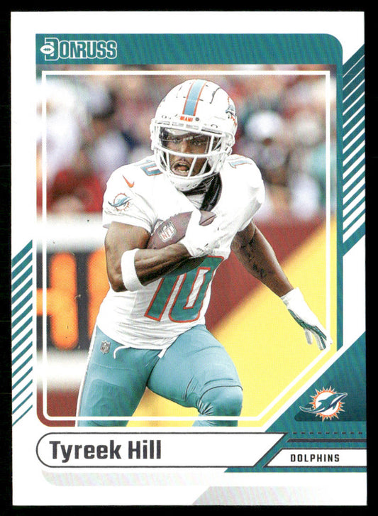 Tyreek Hill 2024 Donruss #275 Miami Dolphins