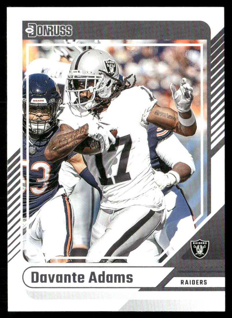 Davante Adams 2024 Donruss #295 Las Vegas Raiders