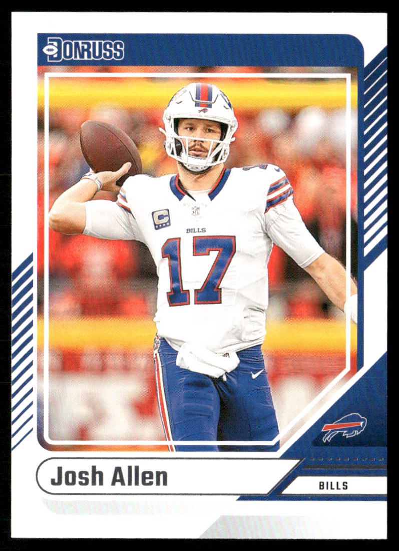 Josh Allen 2024 Donruss #300 Buffalo Bills