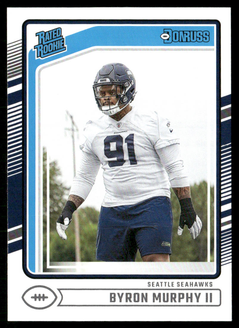 Byron Murphy II 2024 Donruss #321 RC Seattle Seahawks