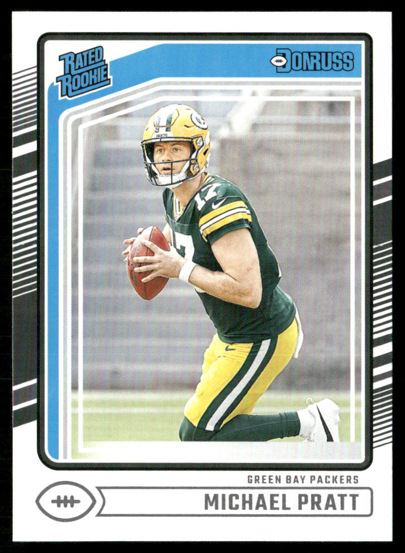 Michael Pratt 2024 Donruss #339 RC Green Bay Packers
