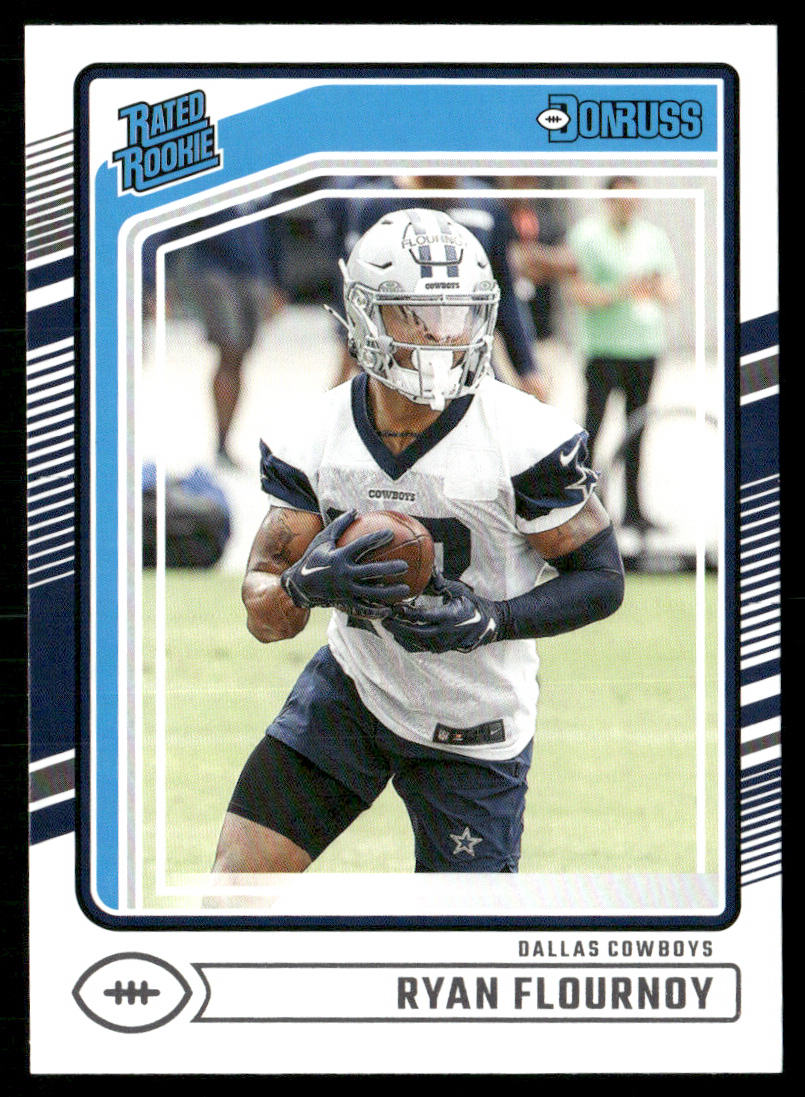 Ryan Flournoy 2024 Donruss #356 RC Dallas Cowboys