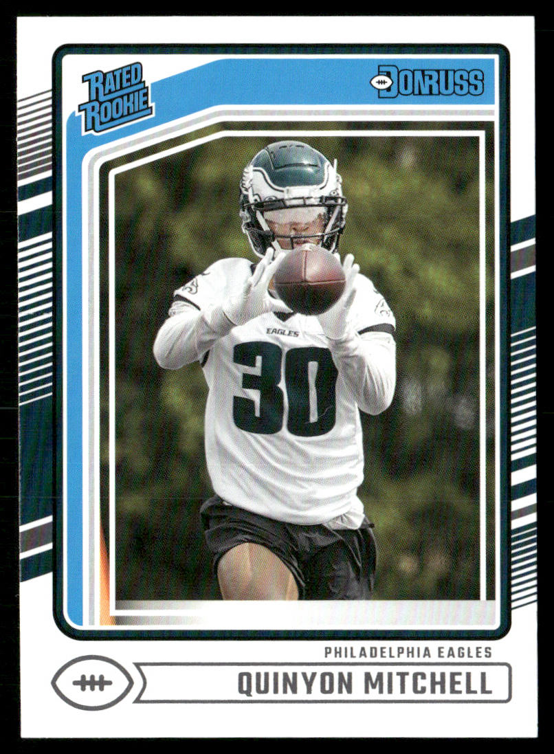 Quinyon Mitchell 2024 Donruss #361 RC Philadelphia Eagles