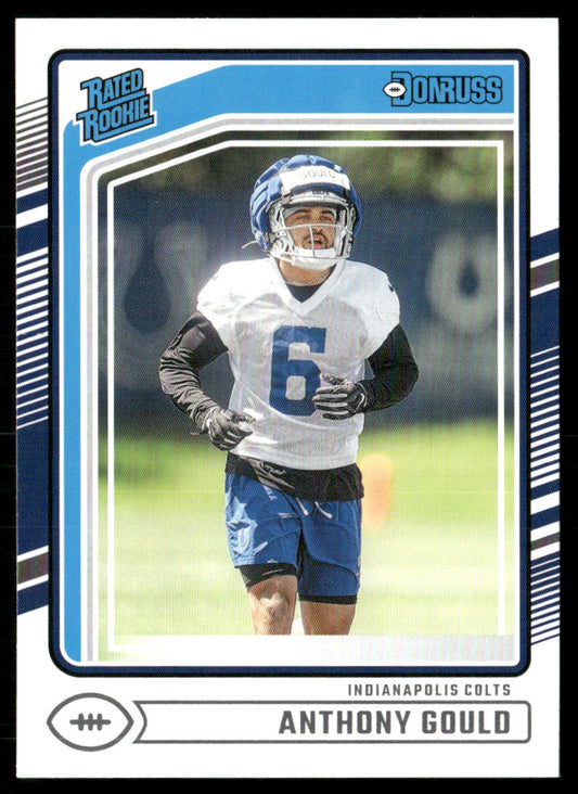Anthony Gould 2024 Donruss #363 RC Indianapolis Colts