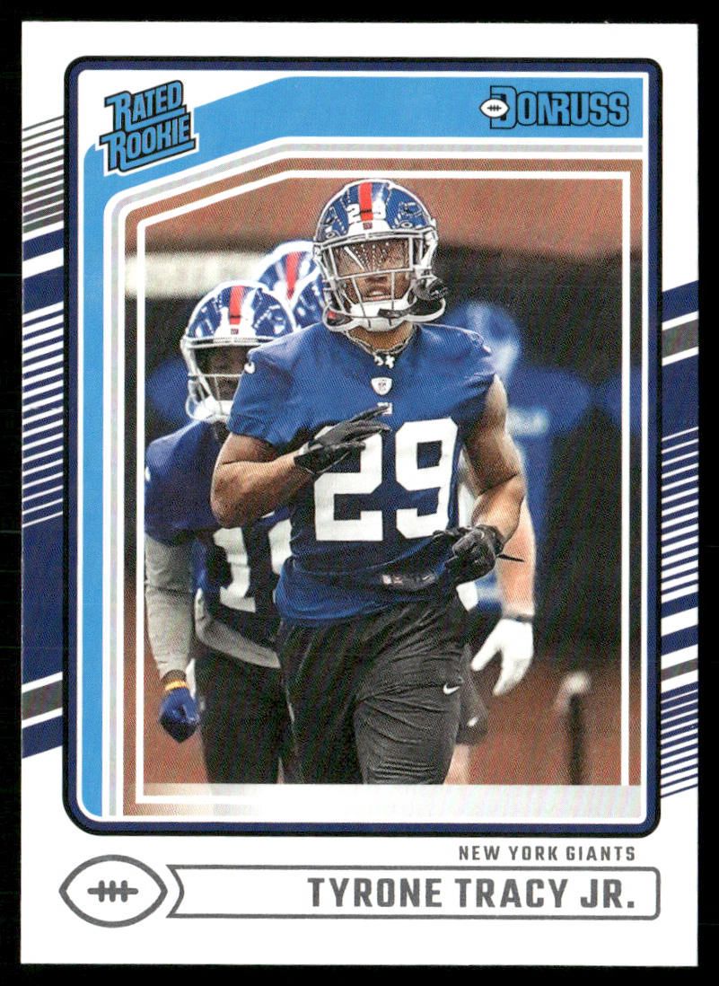 Tyrone Tracy Jr. 2024 Donruss #364 RC New York Giants