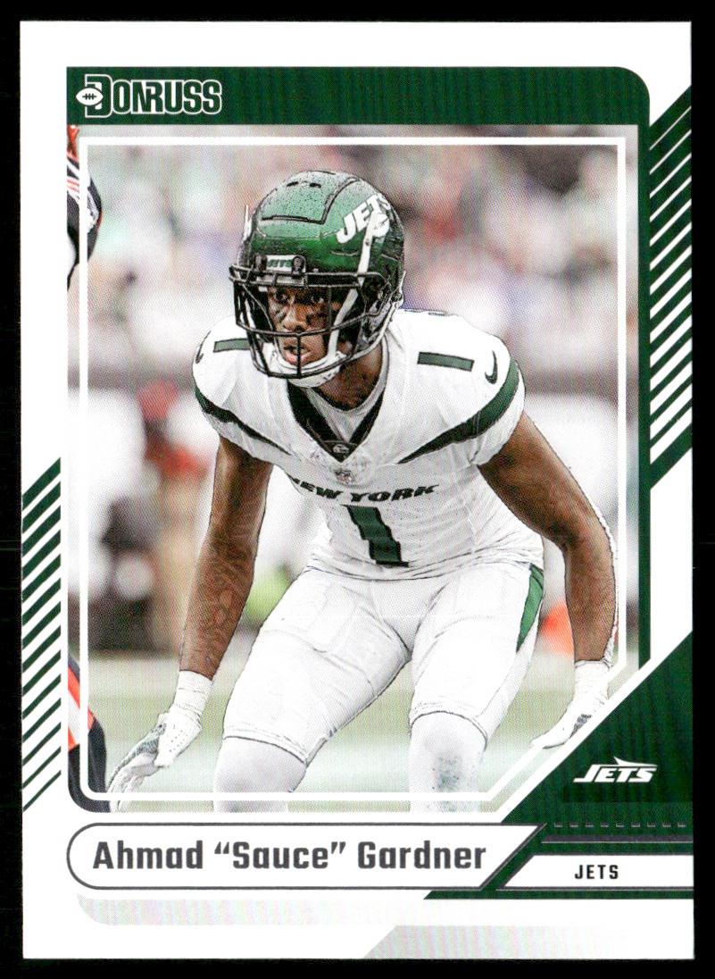 Ahmad "Sauce" Gardner 2024 Donruss #42 New York Jets