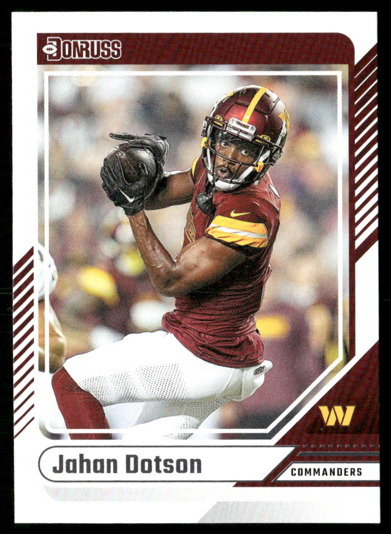 Jahan Dotson 2024 Donruss #44 Washington Commanders