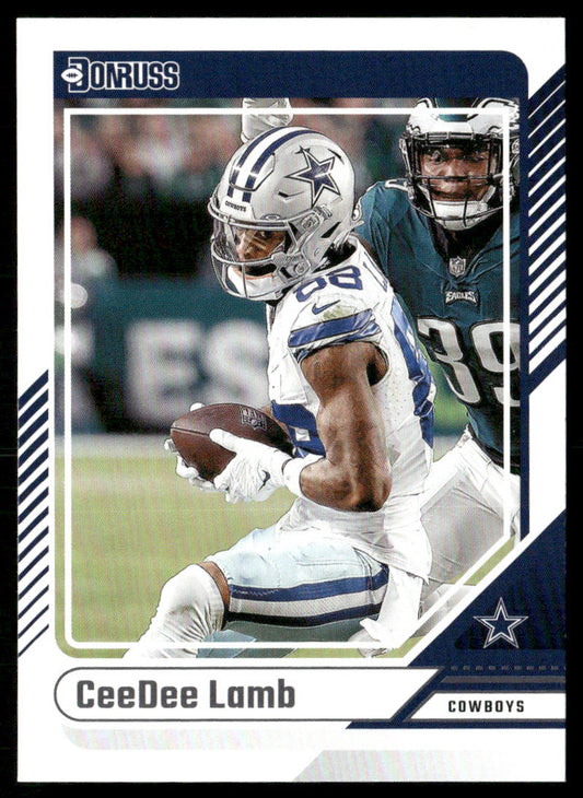 CeeDee Lamb 2024 Donruss #45 Dallas Cowboys