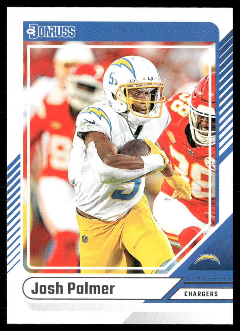 Josh Palmer 2024 Donruss #53 Los Angeles Chargers