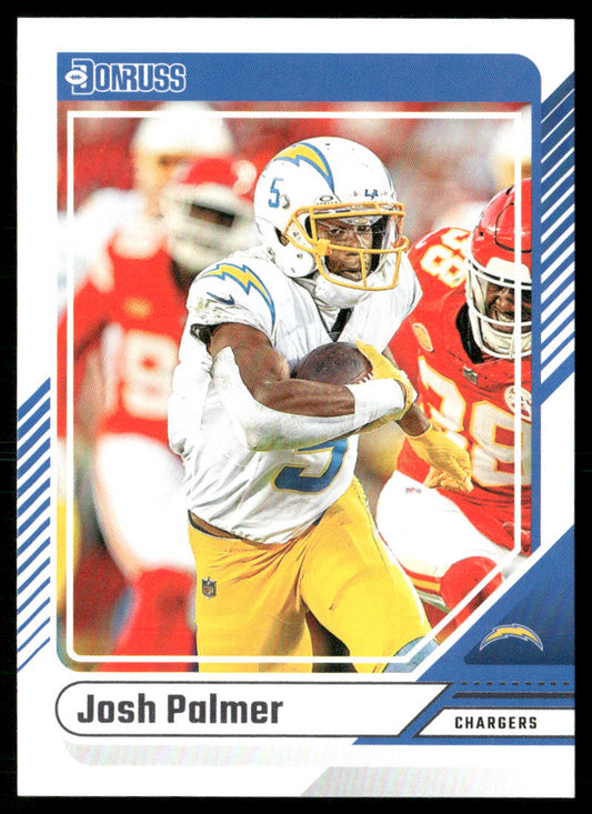 Josh Palmer 2024 Donruss #53 Los Angeles Chargers