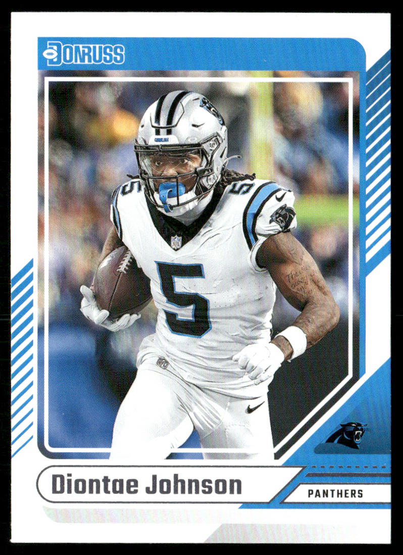 Diontae Johnson 2024 Donruss #58 Carolina Panthers
