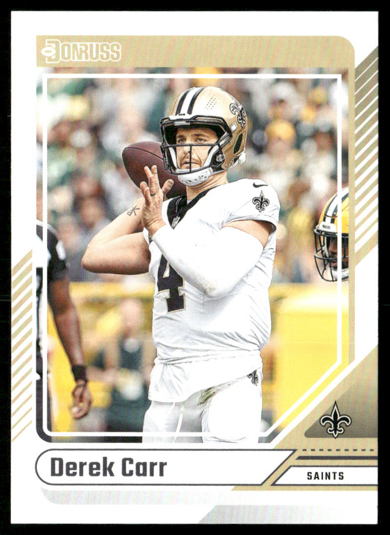 Derek Carr 2024 Donruss #60 New Orleans Saints