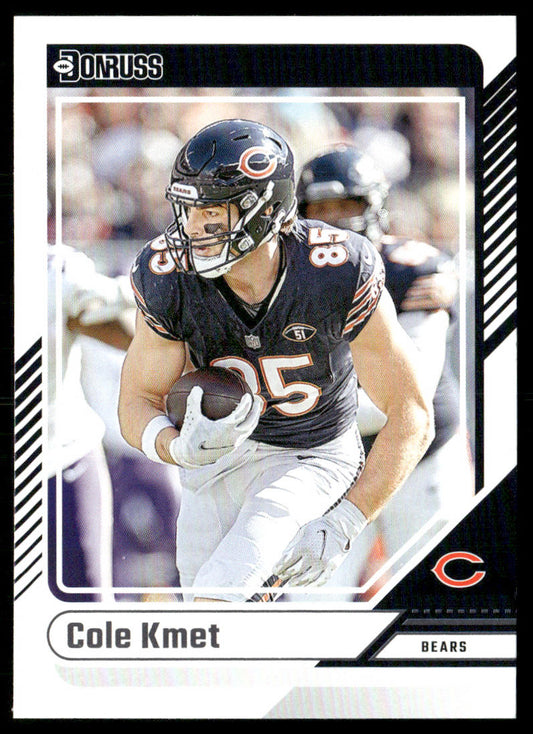 Cole Kmet 2024 Donruss #68 Chicago Bears