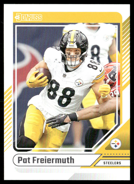 Pat Freiermuth 2024 Donruss #73 Pittsburgh Steelers