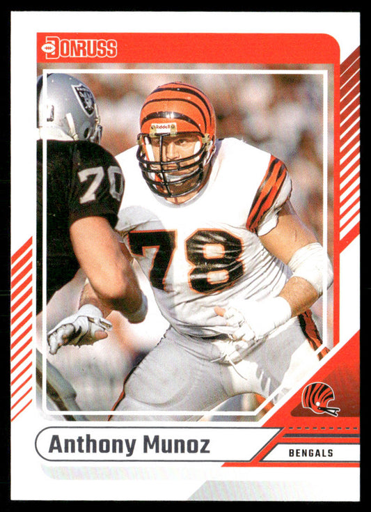 Anthony Muñoz 2024 Donruss #78 Cincinnati Bengals