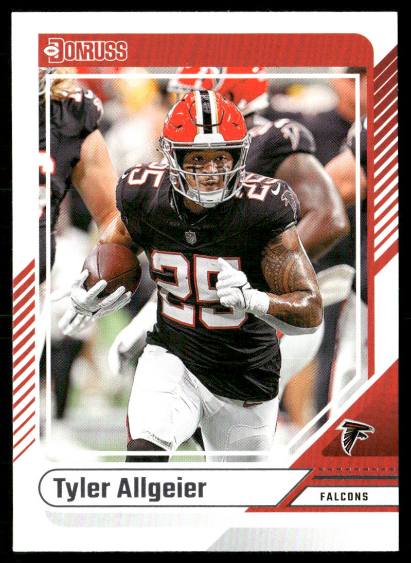 Tyler Allgeier 2024 Donruss #79 Atlanta Falcons