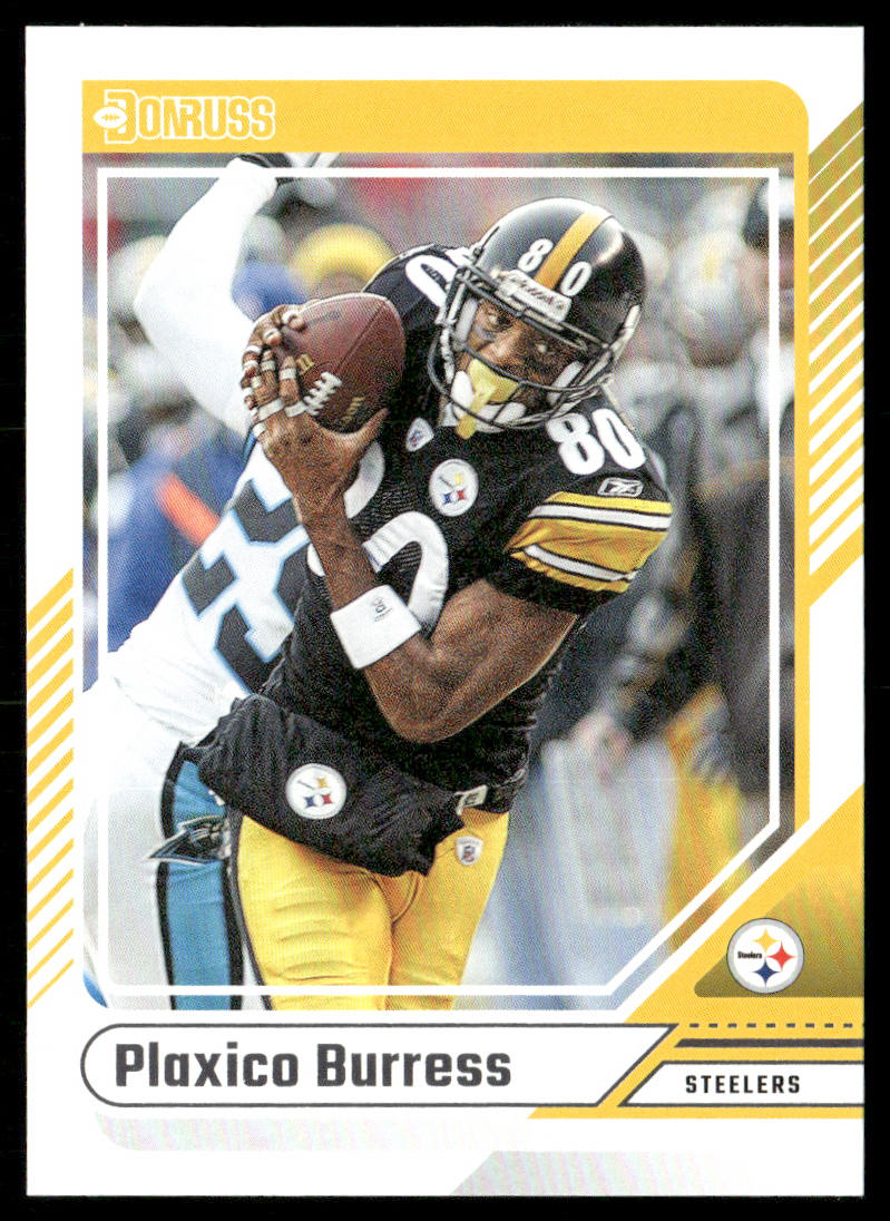 Plaxico Burress 2024 Donruss #88 Pittsburgh Steelers