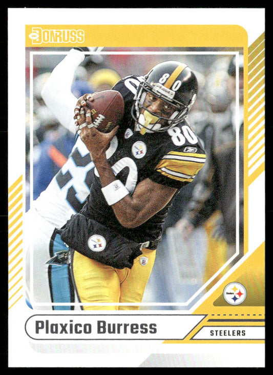 Plaxico Burress 2024 Donruss #88 Pittsburgh Steelers