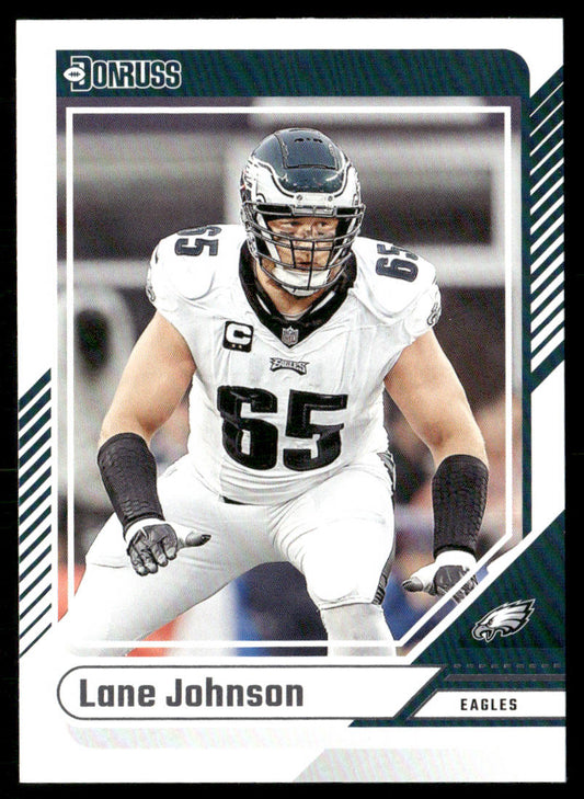 Lane Johnson 2024 Donruss #93 Philadelphia Eagles