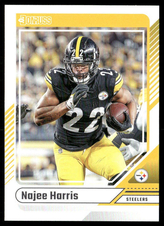 Najee Harris 2024 Donruss #98 Pittsburgh Steelers