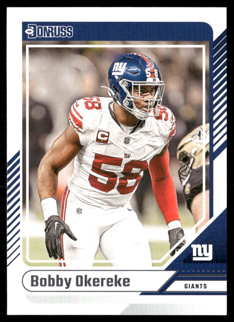 Bobby Okereke 2024 Donruss #99 New York Giants