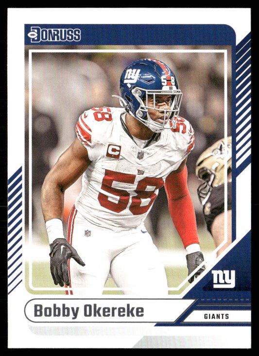 Bobby Okereke 2024 Donruss #99 New York Giants