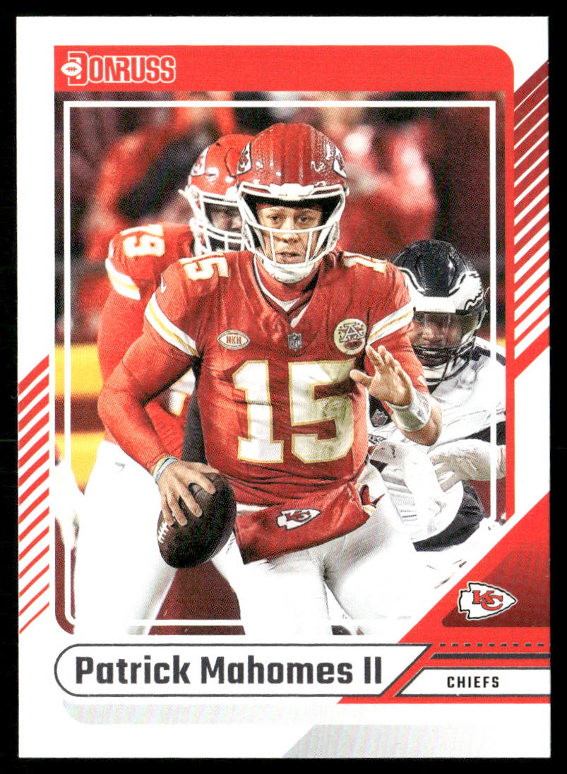 Patrick Mahomes II 2024 Donruss #100 Kansas City Chiefs