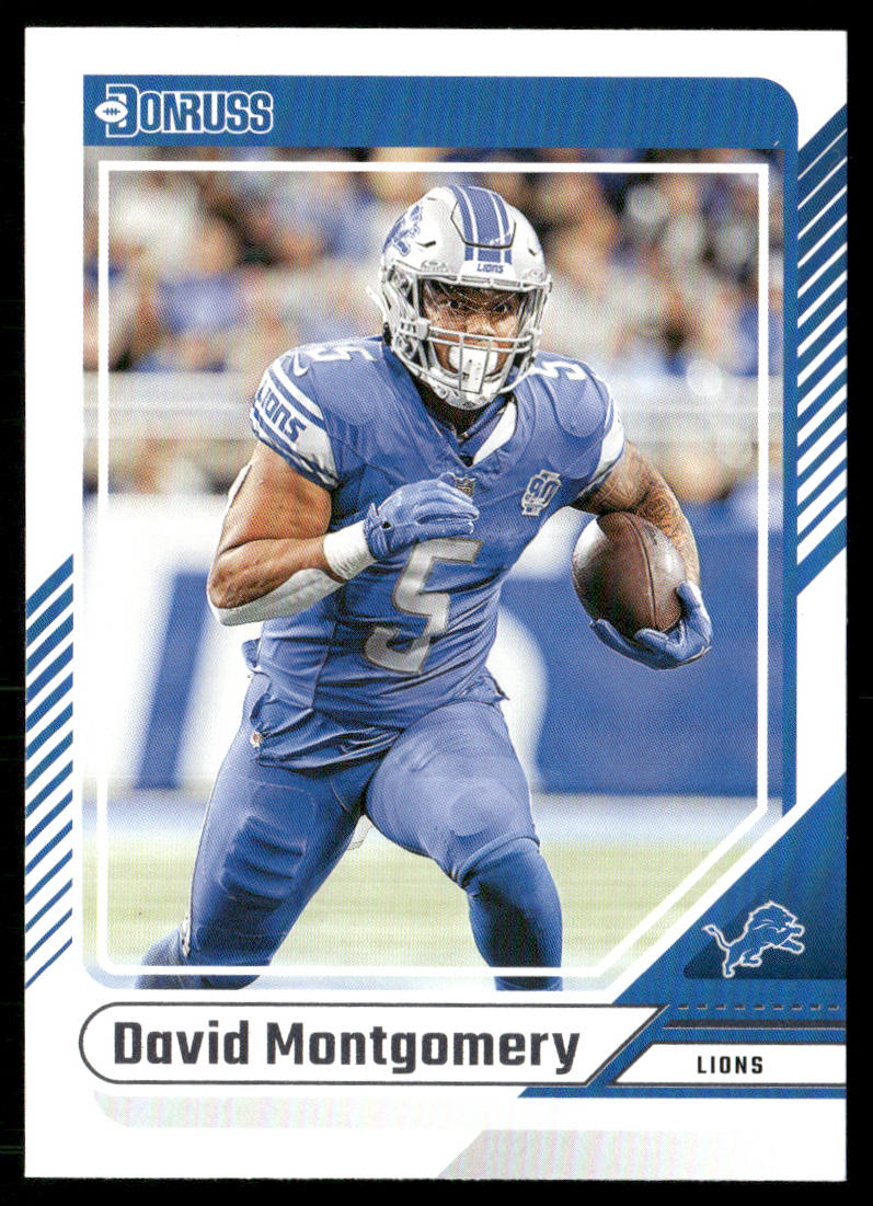 David Montgomery 2024 Donruss #101 Detroit Lions
