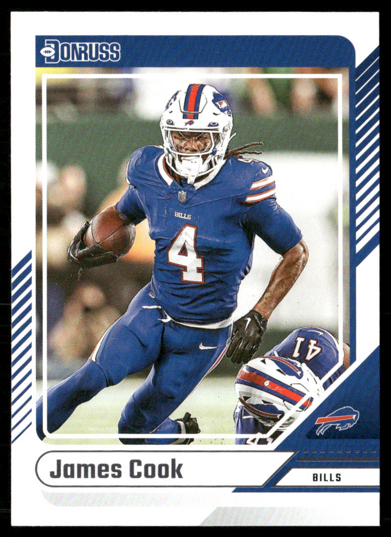 James Cook 2024 Donruss #105 Buffalo Bills