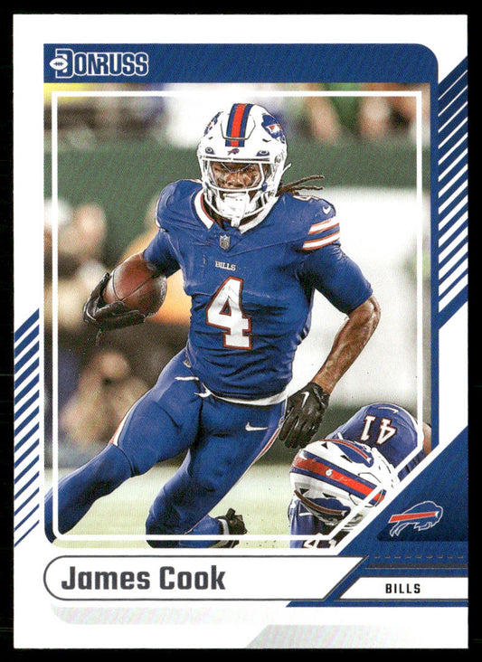 James Cook 2024 Donruss #105 Buffalo Bills