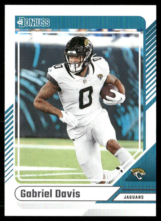 Gabriel Davis 2024 Donruss #108 Jacksonville Jaguars