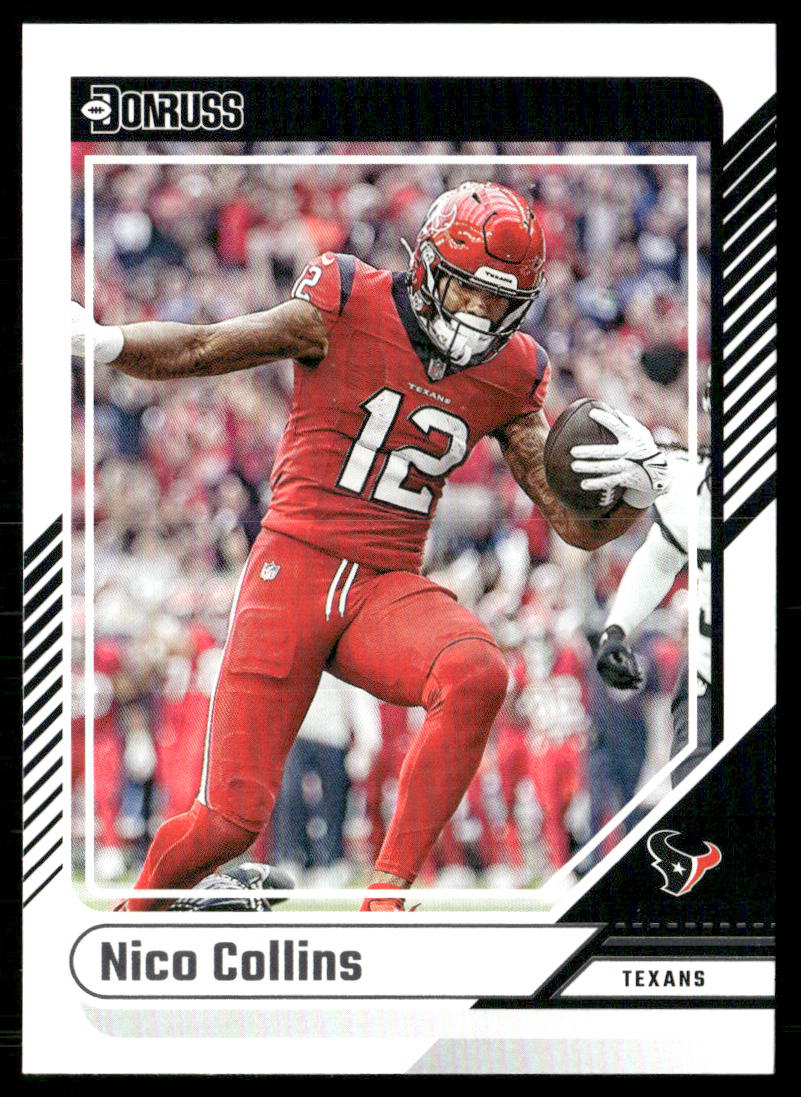 Nico Collins 2024 Donruss #109 Houston Texans