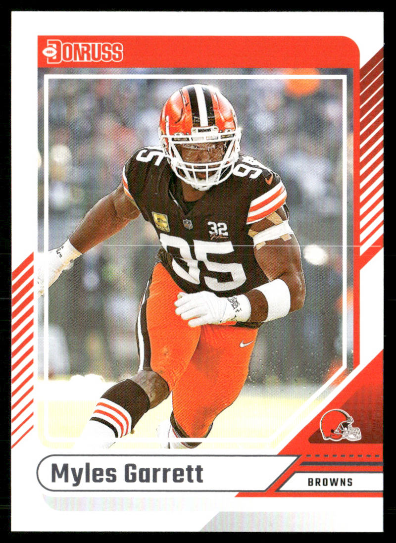 Myles Garrett 2024 Donruss #115 Cleveland Browns