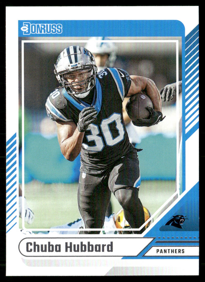 Chuba Hubbard 2024 Donruss #117 Carolina Panthers