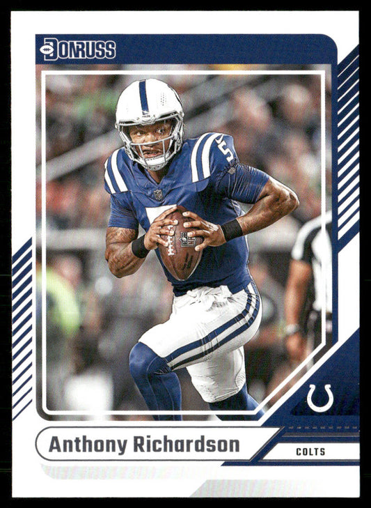Anthony Richardson 2024 Donruss #120 Indianapolis Colts