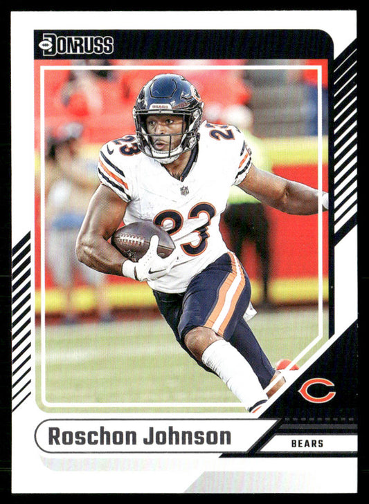 Roschon Johnson 2024 Donruss #121 Chicago Bears