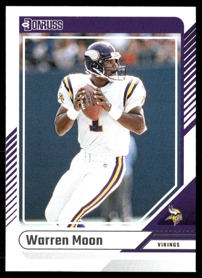 Warren Moon 2024 Donruss #126 Minnesota Vikings