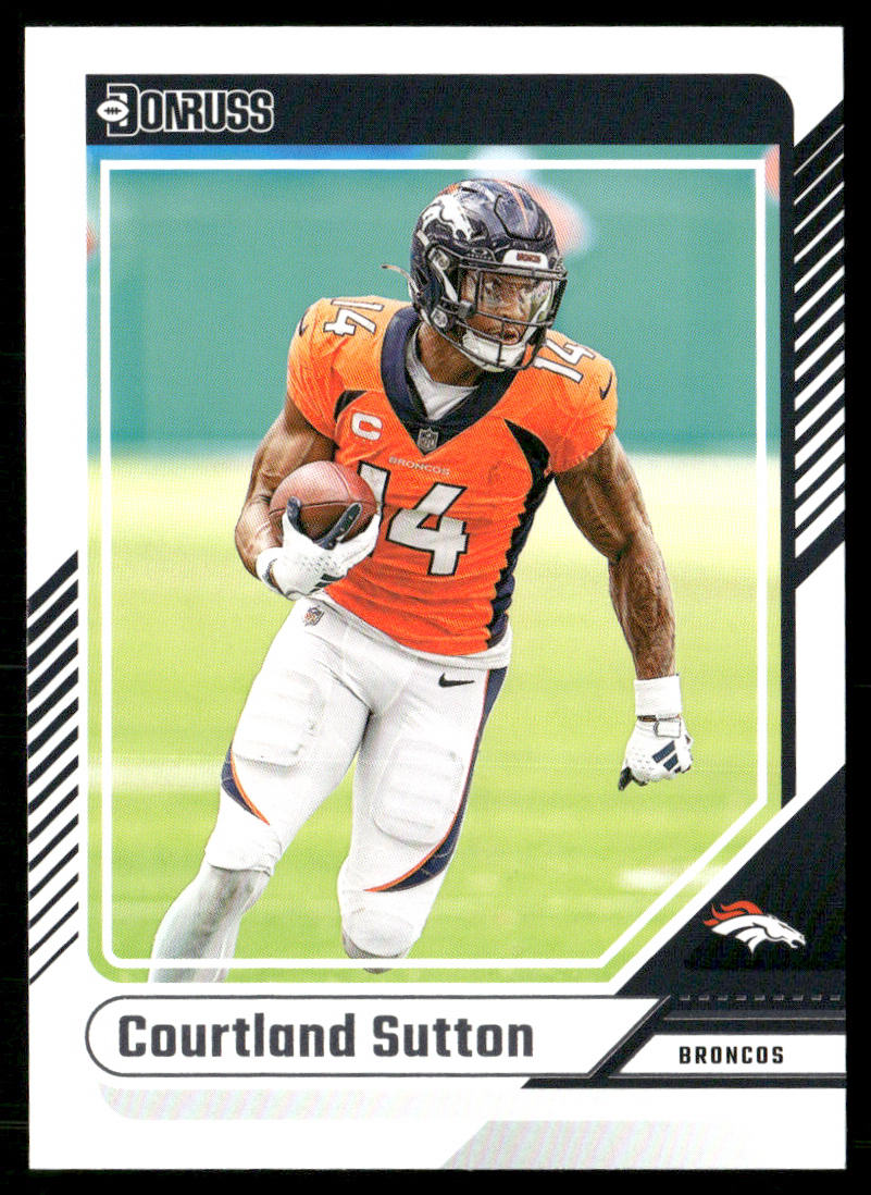 Courtland Sutton 2024 Donruss #134 Denver Broncos