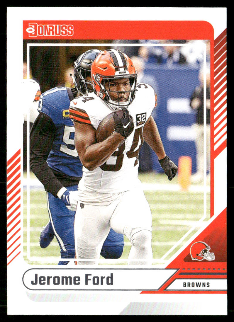 Jerome Ford 2024 Donruss #136 Cleveland Browns