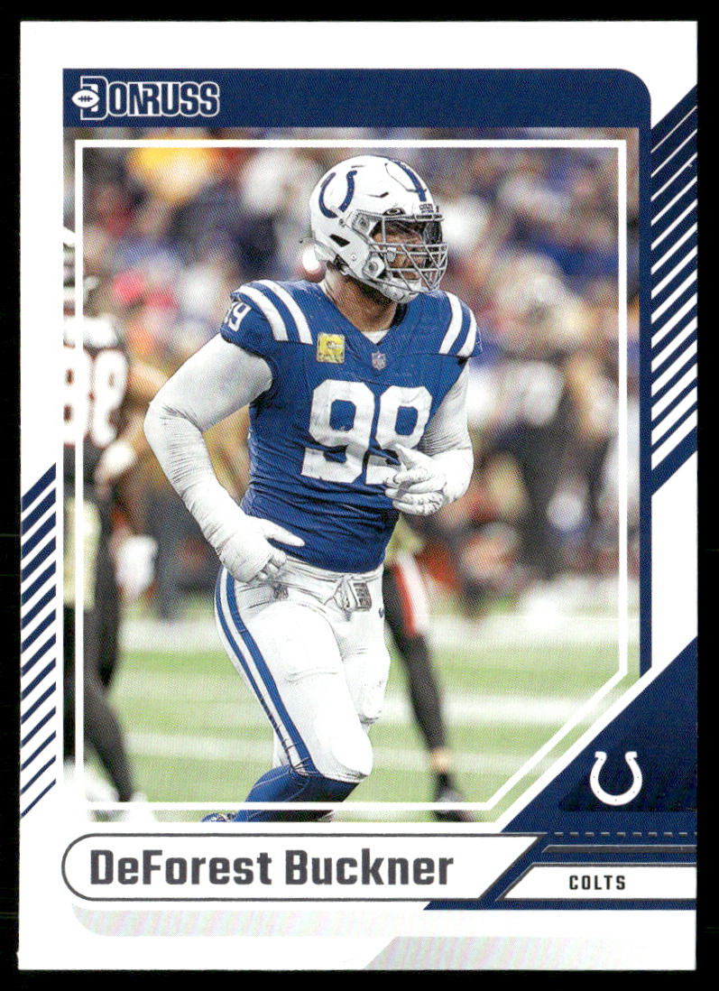 DeForest Buckner 2024 Donruss #142 Indianapolis Colts