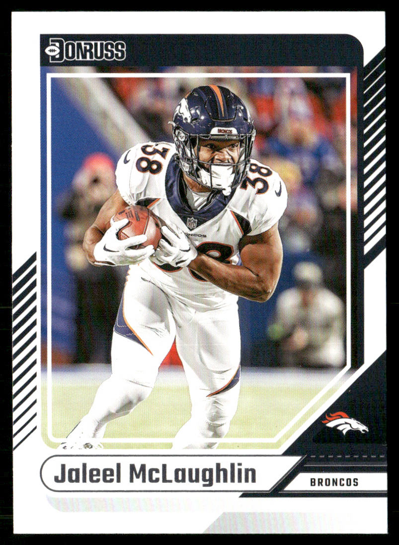 Jaleel McLaughlin 2024 Donruss #147 Denver Broncos