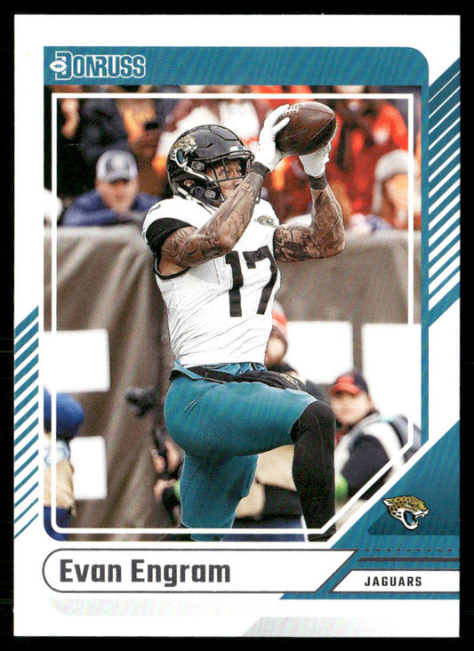 Evan Engram 2024 Donruss #152 Jacksonville Jaguars