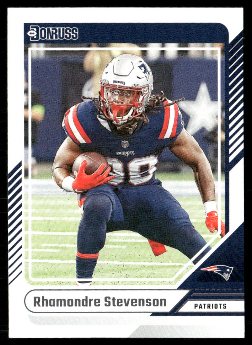 Rhamondre Stevenson 2024 Donruss #174 New England Patriots
