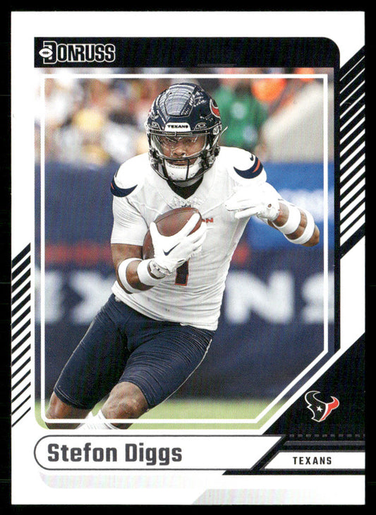 Stefon Diggs 2024 Donruss #182 Houston Texans