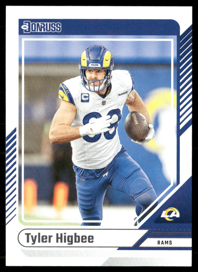Tyler Higbee 2024 Donruss #186 Los Angeles Rams