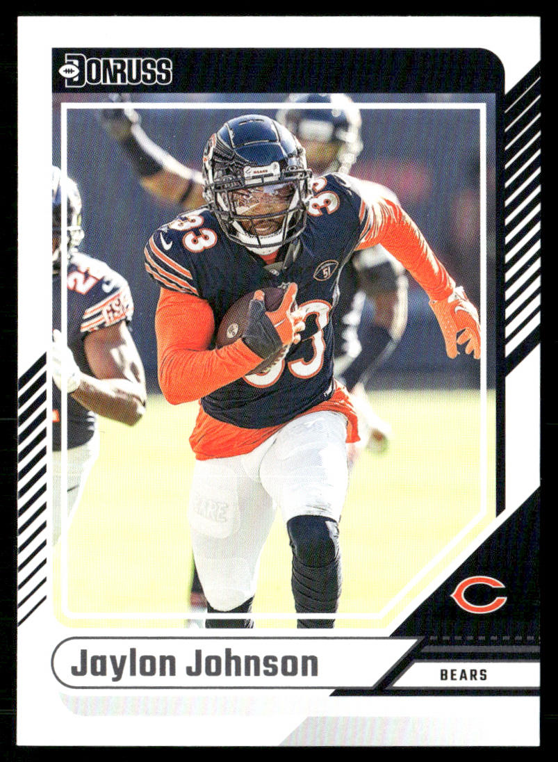 Jaylon Johnson 2024 Donruss #187 Chicago Bears