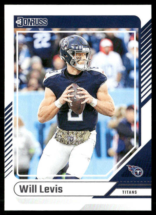 Will Levis 2024 Donruss #190 Tennessee Titans