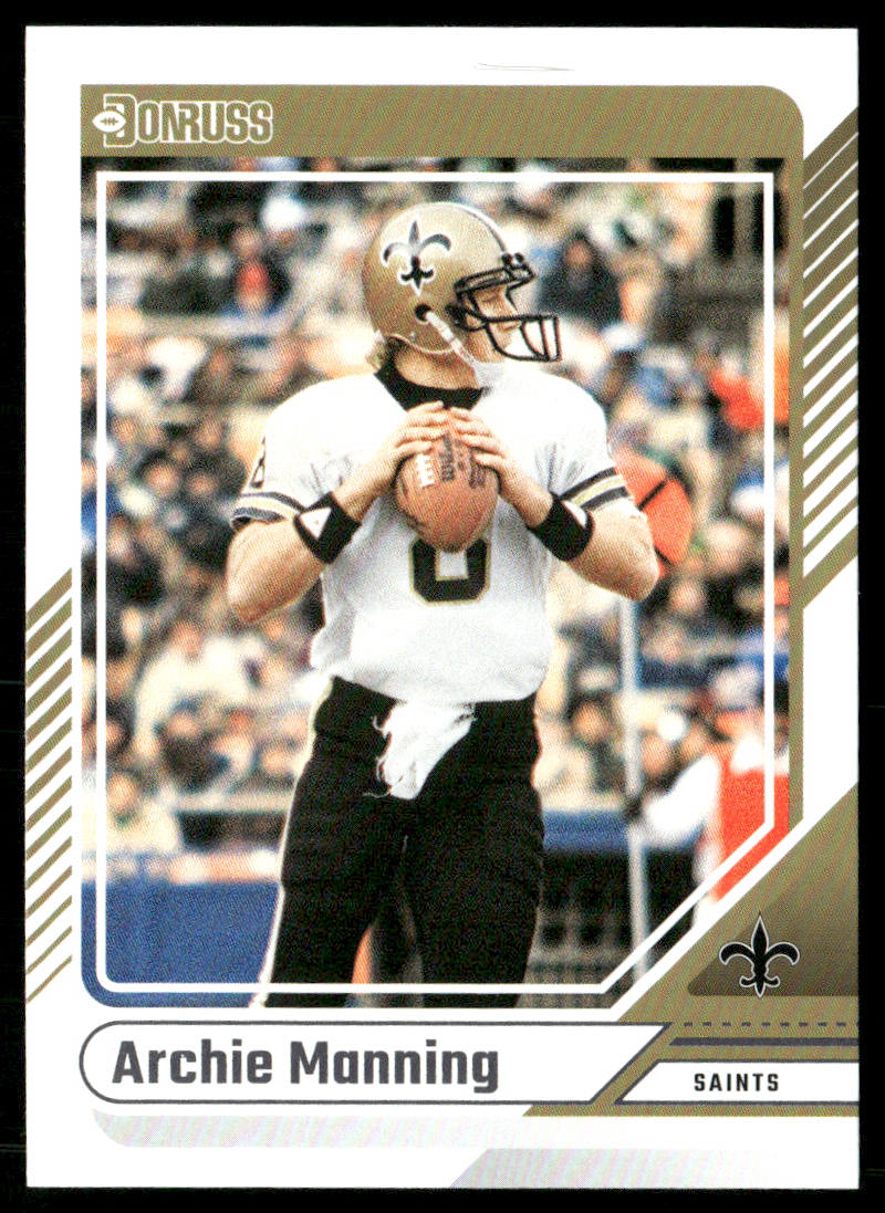 Archie Manning 2024 Donruss #195 New Orleans Saints